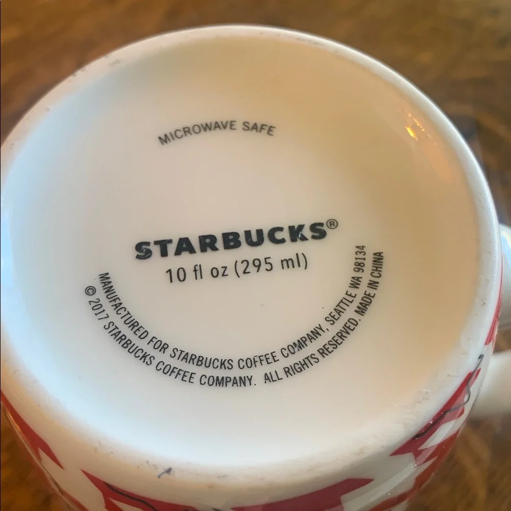 Starbucks Coffee Mug 10 fl oz - Microwave Safe - Picture 7 of 8